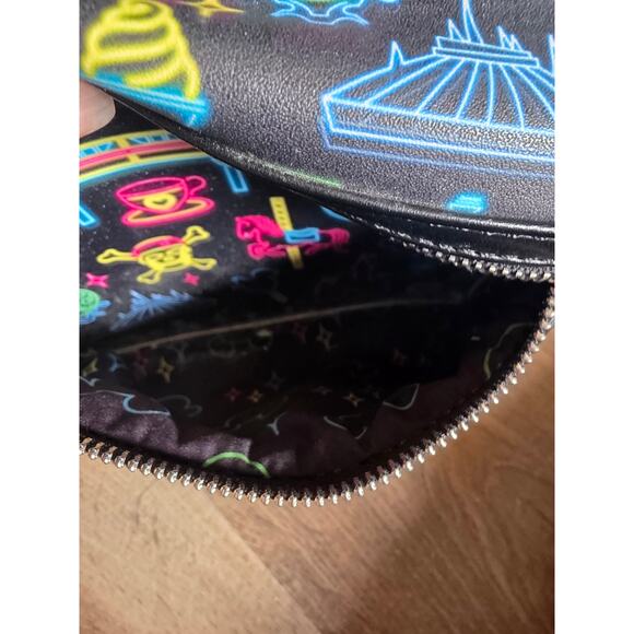 Disney Parks Loungefly Neon Glow Mini Park Attraction icon Backpack - Picture 7 of 7